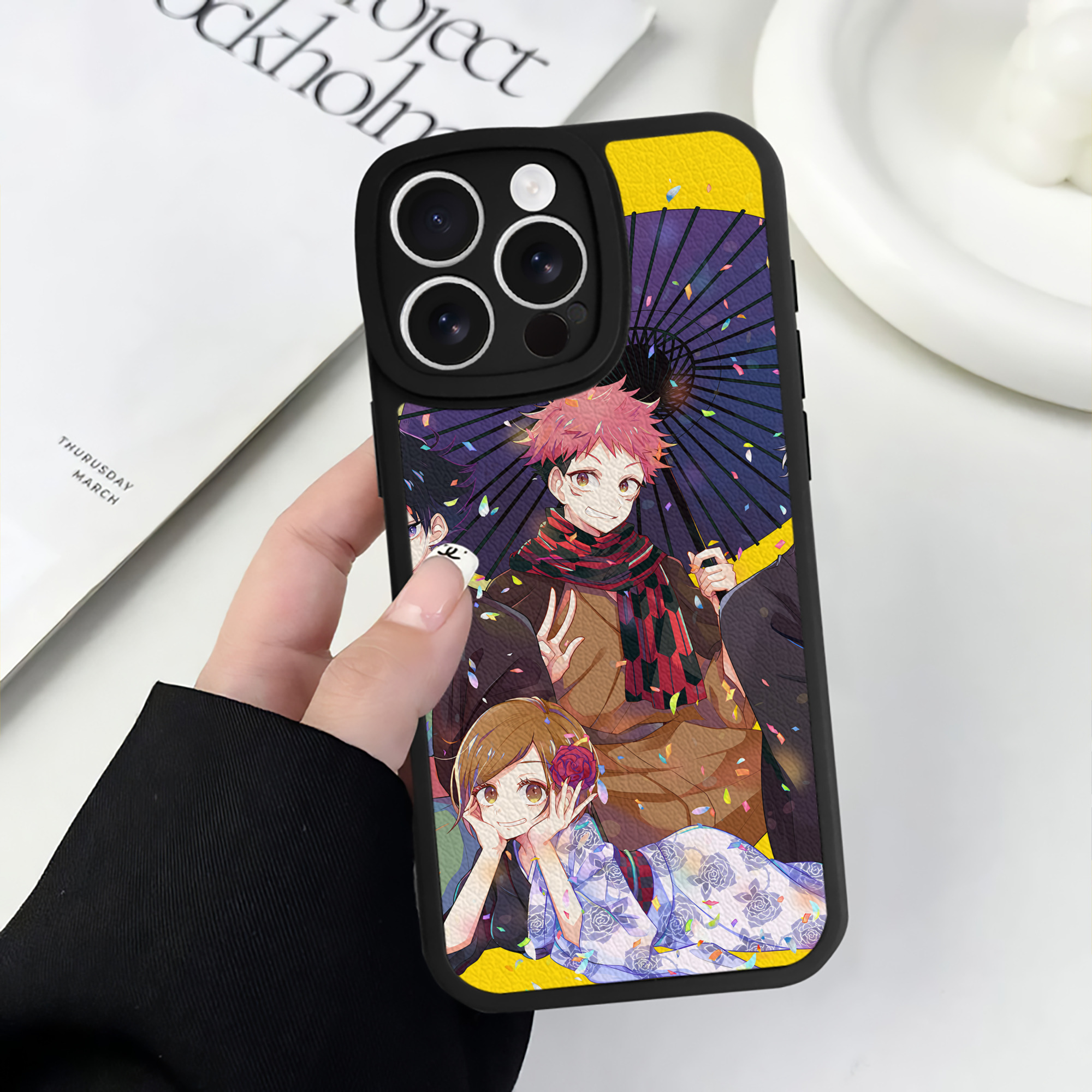 （画像用） SPY×FAMILY间谍家家酒 【iPhone 16シリーズ対応】シリコンスマホケース（レザー調） 材質：シリコン